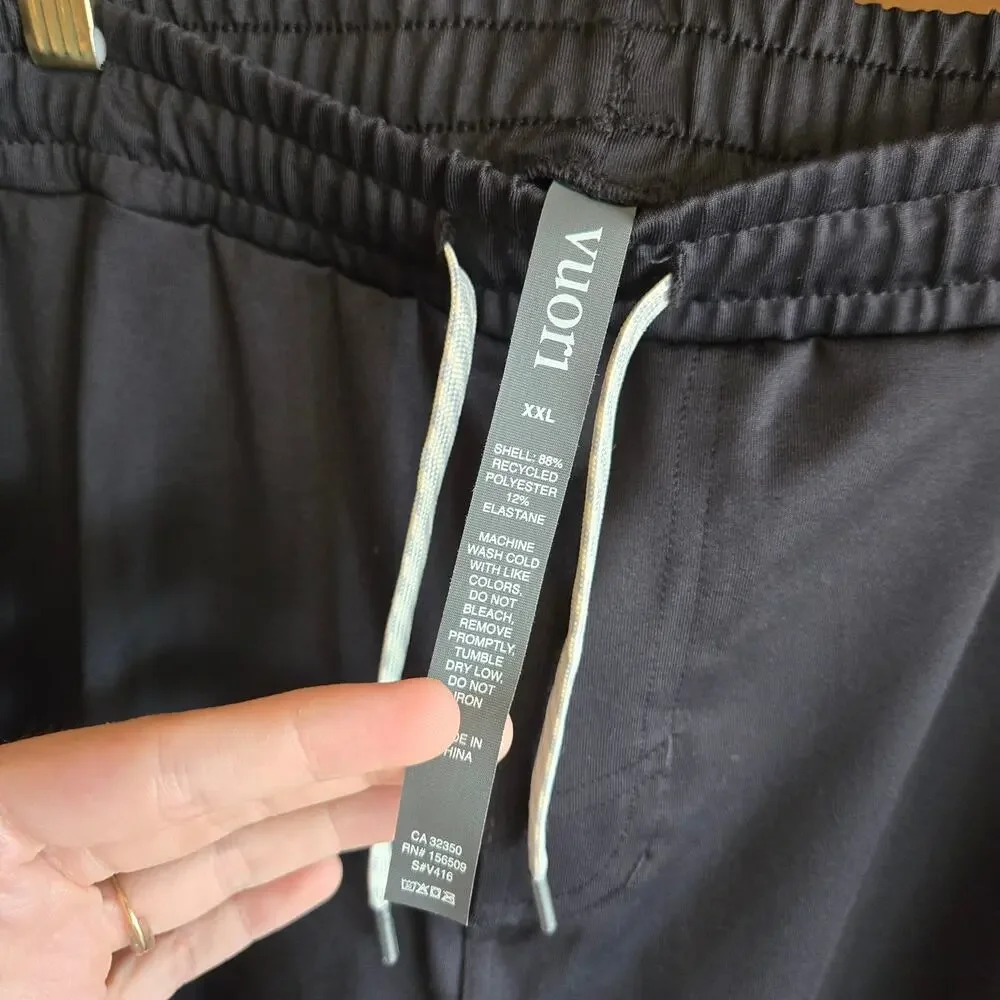 Vuori Jogger Sunday Performance Pant Black XXL NWT Athleisure Gym Workout Bottom - Picture 4 of 4